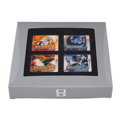 Pokemon Center Release Year Package Pin Set: Sun / Moon / US / UM,Sparkly Border