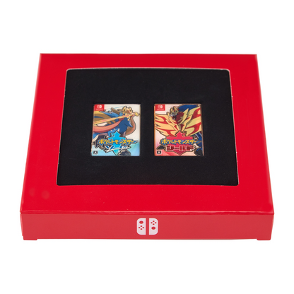 Pokemon Center Release Year Package Pin Set: Sword and Shield