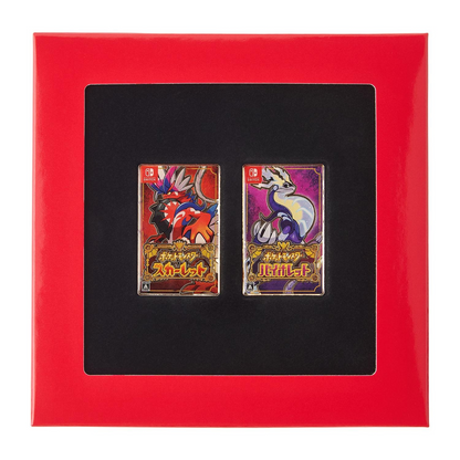 Pokemon Center Release Year Package Pin Set :Pokémon Scarlet and Violet