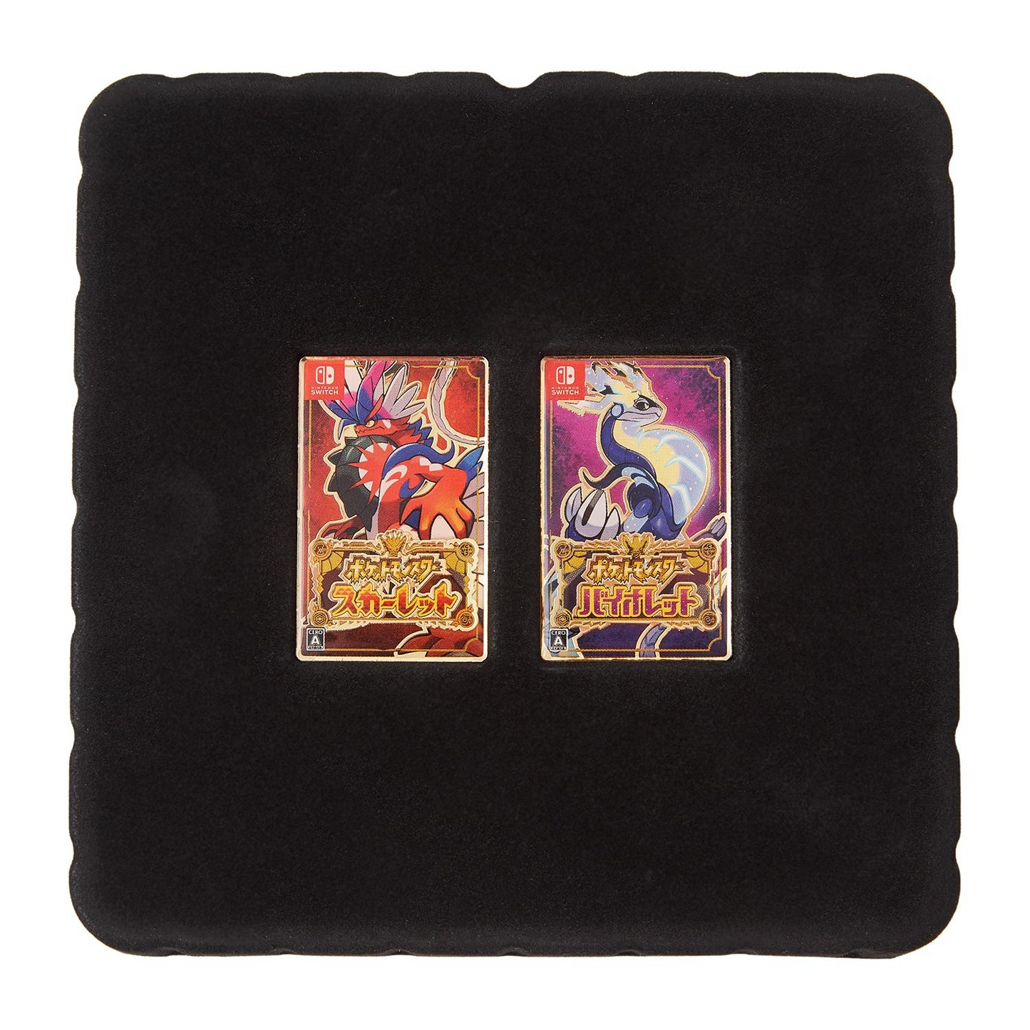 Pokemon Center Release Year Package Pin Set :Pokémon Scarlet and Violet