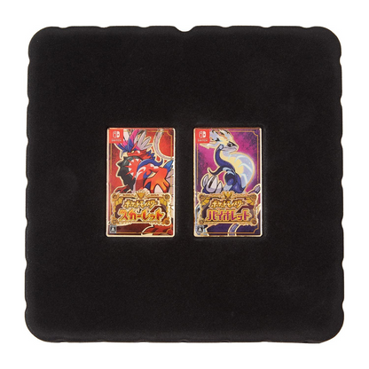Pokemon Center Release Year Package Pin Set :Pokémon Scarlet and Violet