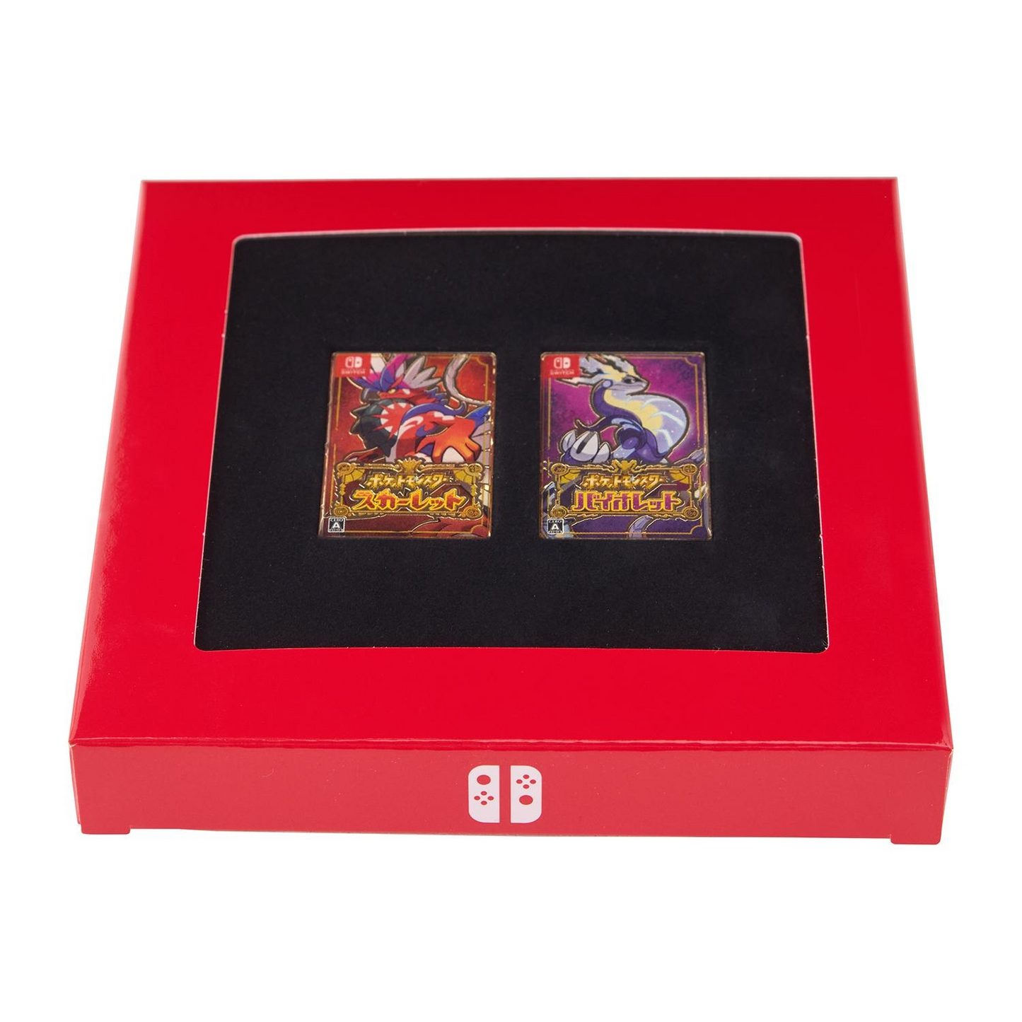 Pokemon Center Release Year Package Pin Set :Pokémon Scarlet and Violet