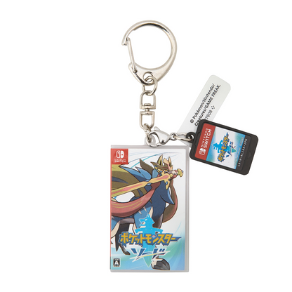 Pokemon Nintendo Switch Game Package & Card Keychain Collection Japan Random BOX