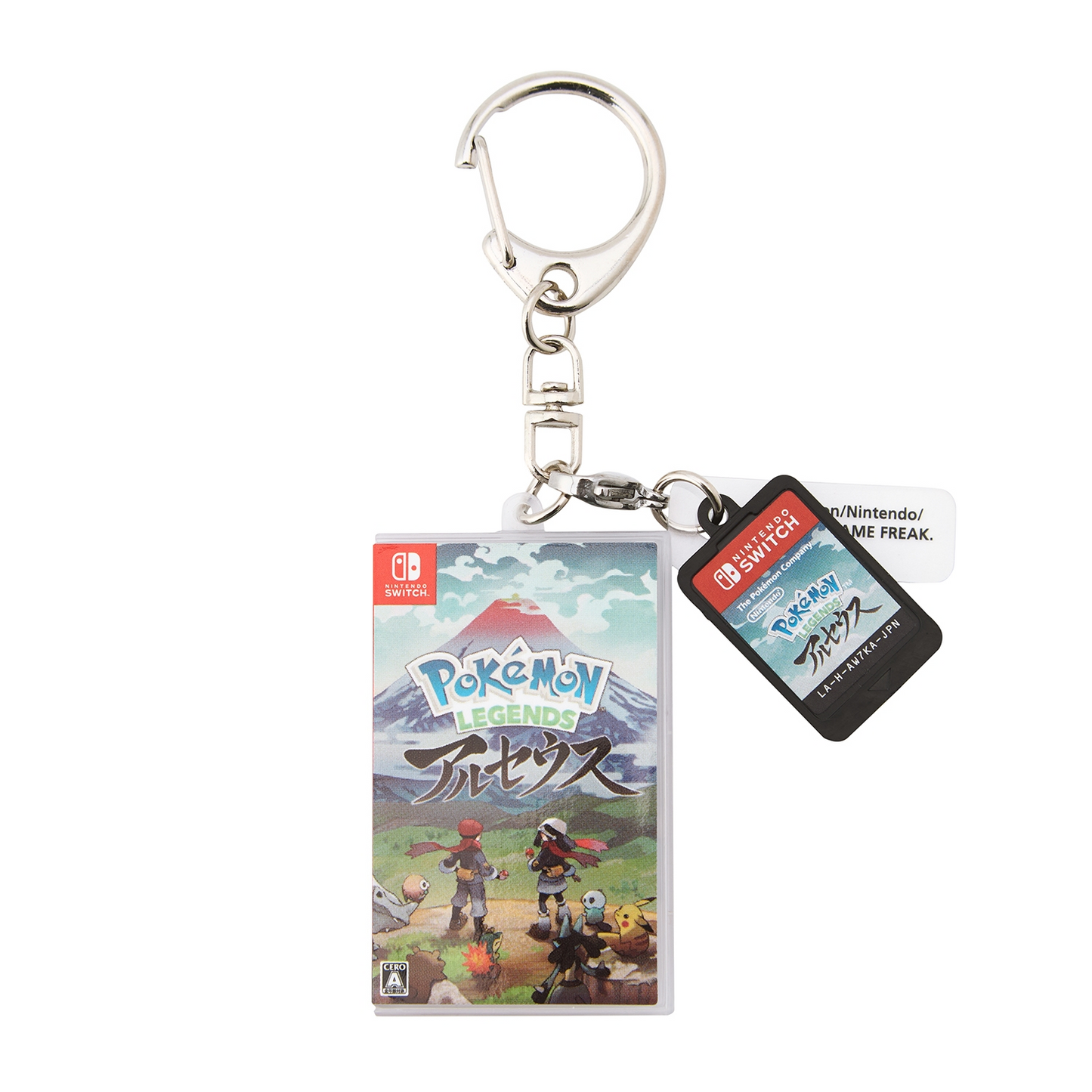Pokemon Nintendo Switch Game Package & Card Keychain Collection Japan Random BOX