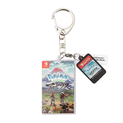 Pokemon Nintendo Switch Game Package & Card Keychain Collection Japan Random BOX