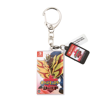 Pokemon Nintendo Switch Game Package & Card Keychain Collection Japan Random BOX