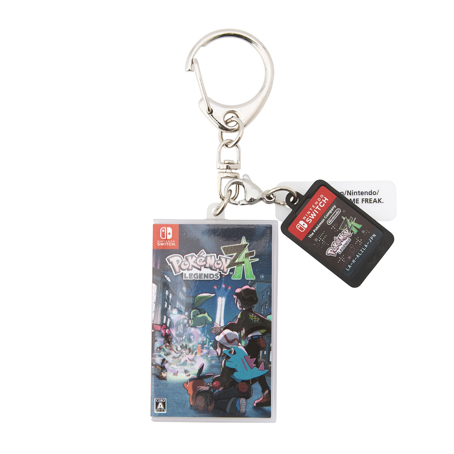 Pokemon Nintendo Switch Game Package & Card Keychain Collection Japan Random BOX