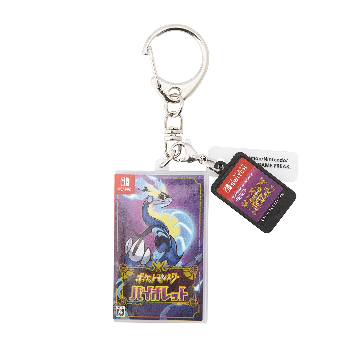 Pokemon Nintendo Switch Game Package & Card Keychain Collection Japan Random BOX