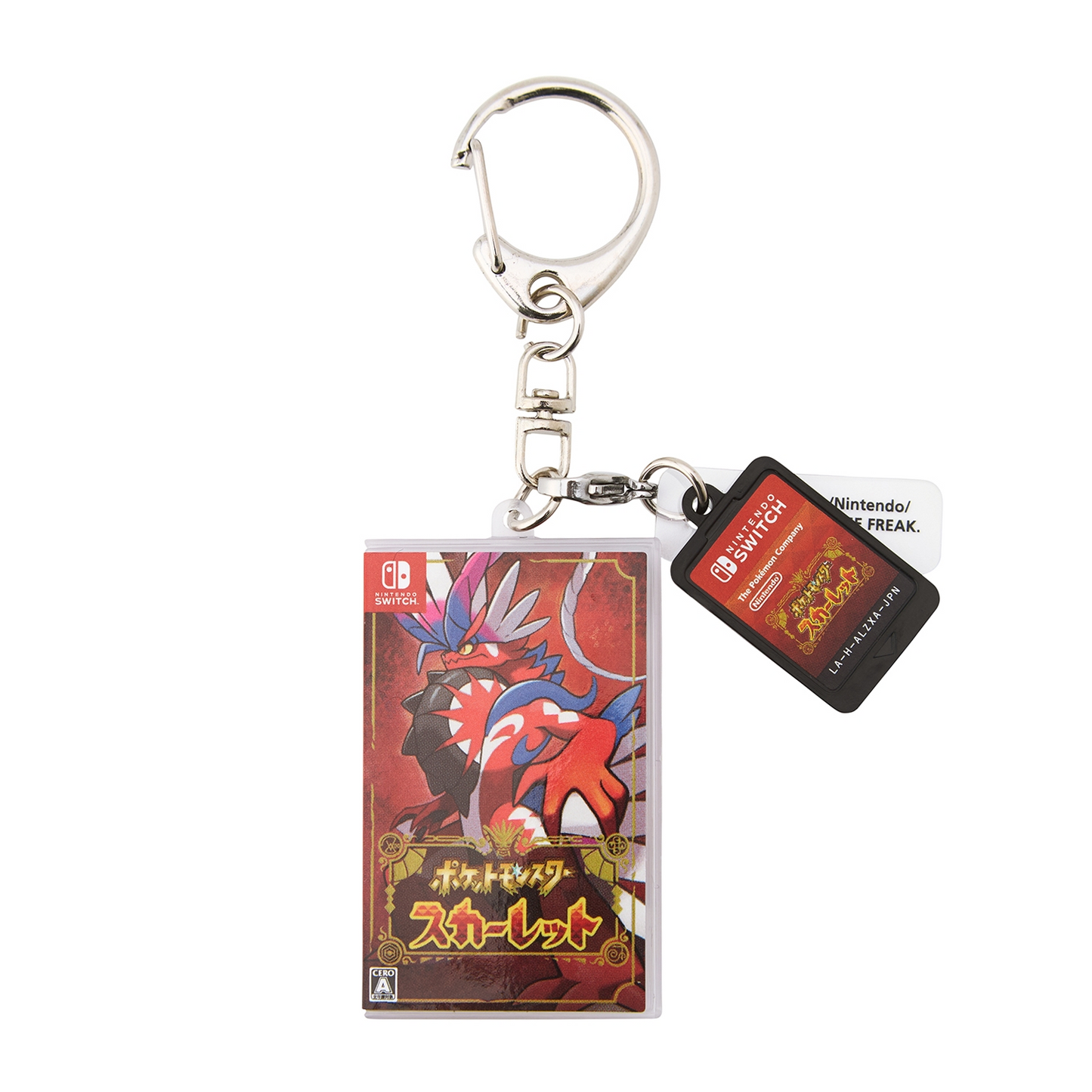 Pokemon Nintendo Switch Game Package & Card Keychain Collection Japan Random BOX