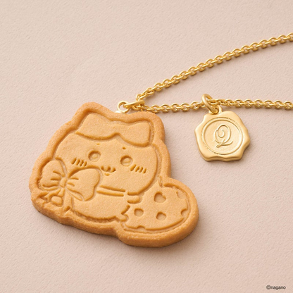 PSL Qpot Chiikawa Hachiware Necklace Milk Cookie JAPAN limited