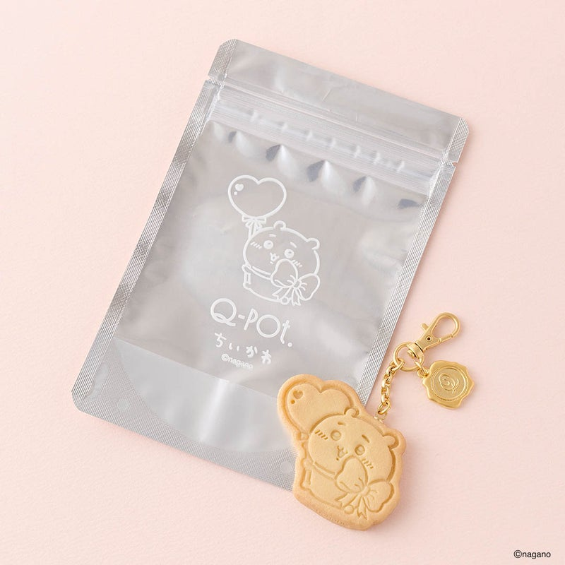PSL Qpot Chiikawa Bag Charm Keychain Milk Cookie JAPAN Limited