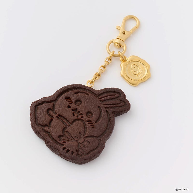 PSL Q-pot.Chiikawa Usagi Bag Charm Keychain Milk Cookie JAPAN Limited