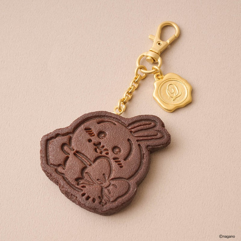 PSL Q-pot.Chiikawa Usagi Bag Charm Keychain Milk Cookie JAPAN Limited