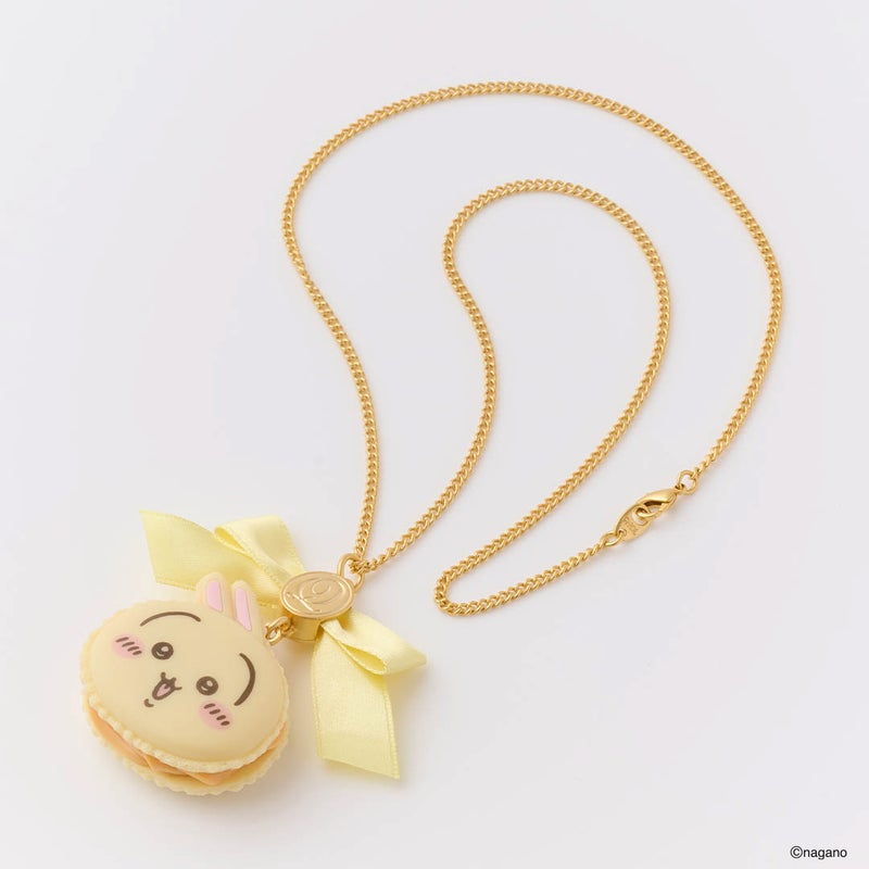 PSL Q-pot. Chiikawa Usagi Necklace Macaron JAPAN Limited
