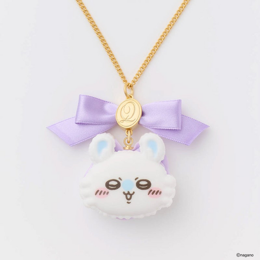 PSL Q-pot. Chiikawa Momonga Necklace Macaron JAPAN Limited