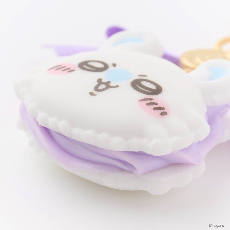 PSL Q-pot. Chiikawa Momonga Necklace Macaron JAPAN Limited
