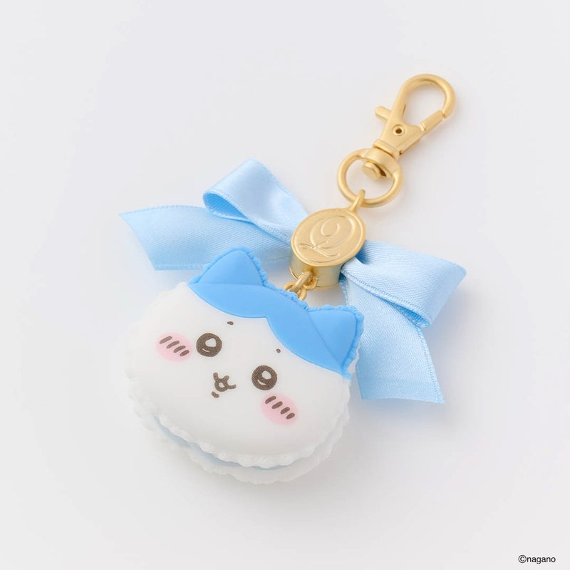 PSL Q-pot. Chiikawa Hachiware Bag Charm Keychain Macaron JAPAN Limited