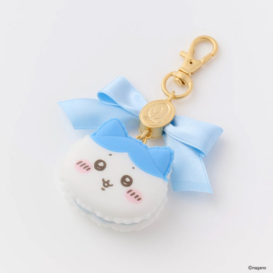 PSL Q-pot. Chiikawa Hachiware Bag Charm Keychain Macaron JAPAN Limited