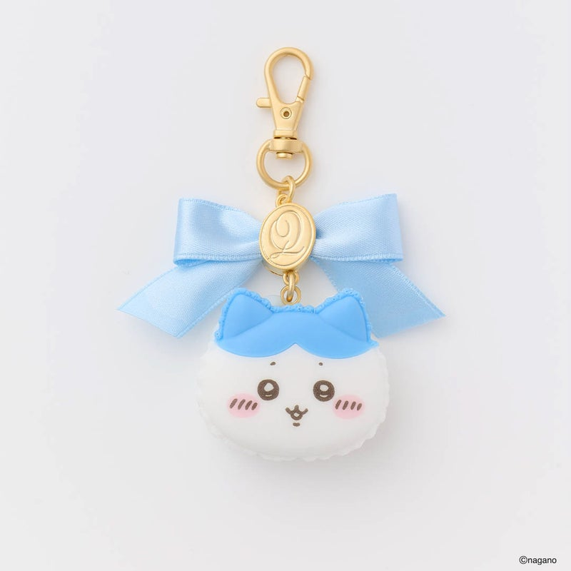 PSL Q-pot. Chiikawa Hachiware Bag Charm Keychain Macaron JAPAN Limited