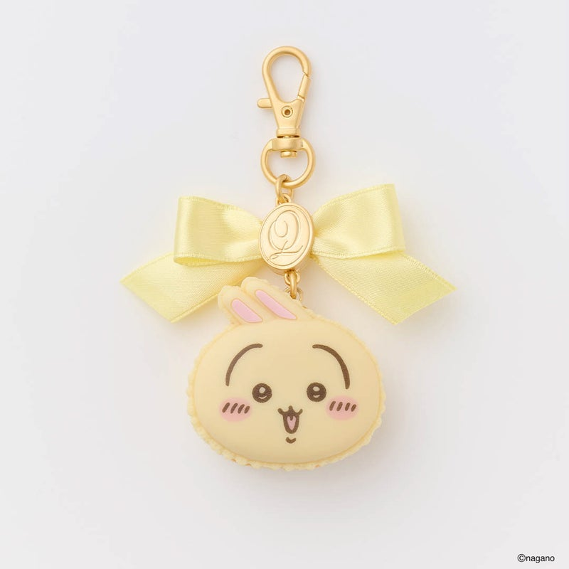 PSL Q-pot. Chiikawa Usagi Bag Charm Keychain Macaron JAPAN Limited
