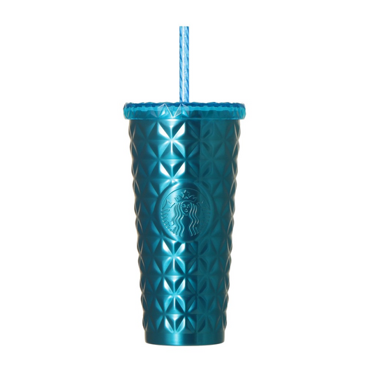 Starbucks Japan Color Your Summer 2026 Stainless Steel Cold Cup Tumbler Blue 591ml