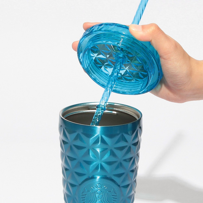 Starbucks Japan Color Your Summer 2026 Stainless Steel Cold Cup Tumbler Blue 591ml