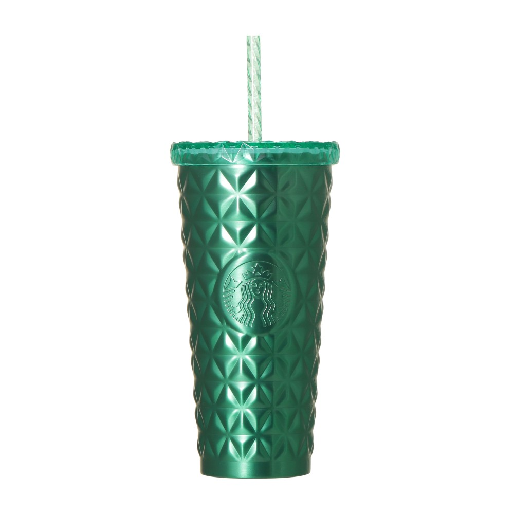 Starbucks Japan Color Your Summer 2026 Stainless Steel Cold Cup Tumbler Green 591ml