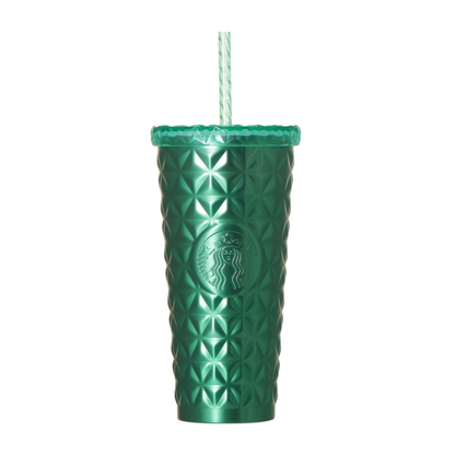 Starbucks Japan Color Your Summer 2026 Stainless Steel Cold Cup Tumbler Green 591ml