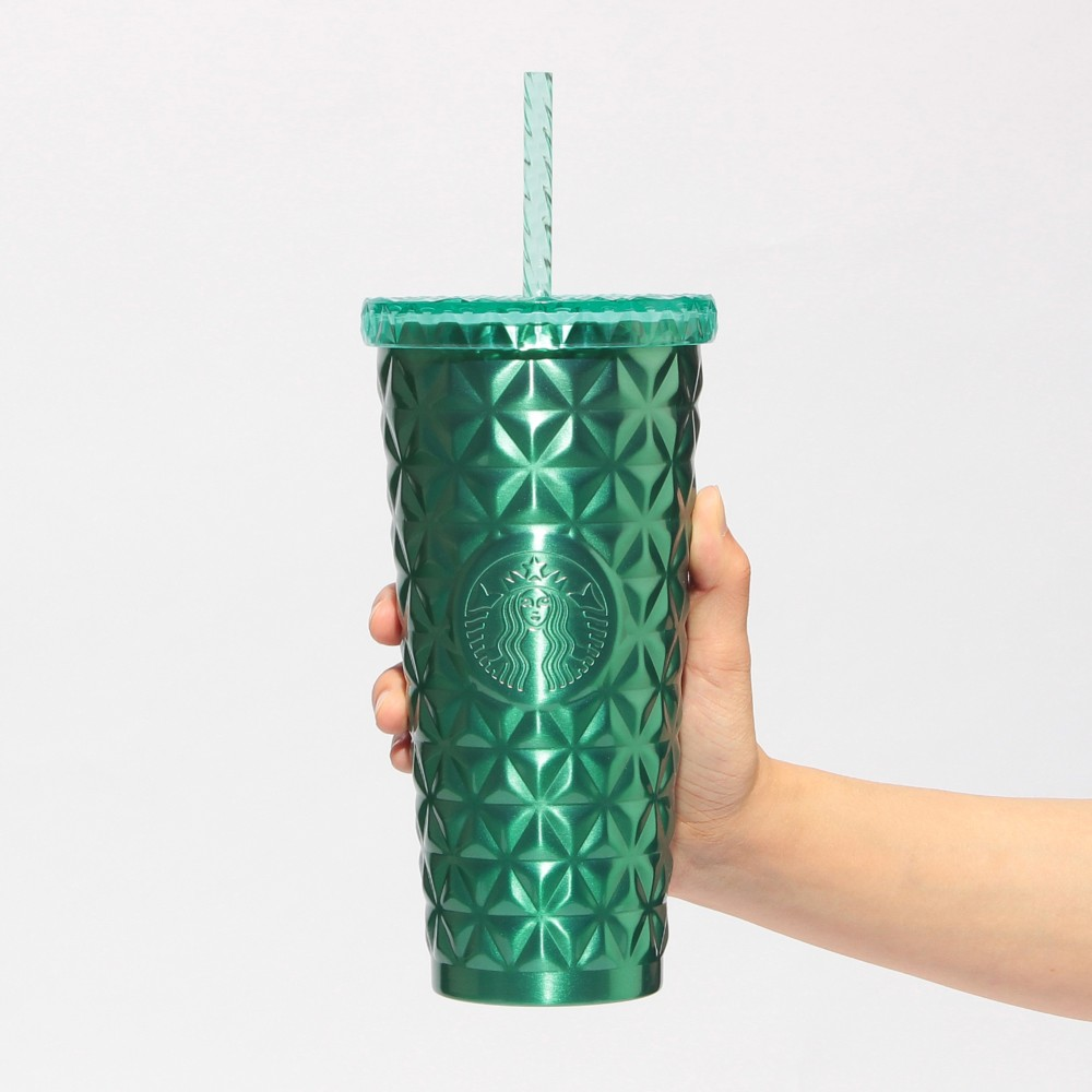 Starbucks Japan Color Your Summer 2026 Stainless Steel Cold Cup Tumbler Green 591ml