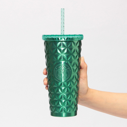 Starbucks Japan Color Your Summer 2026 Stainless Steel Cold Cup Tumbler Green 591ml
