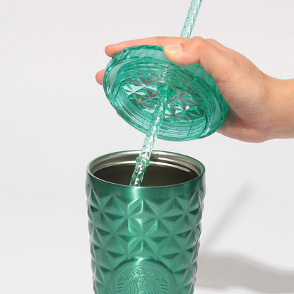 Starbucks Japan Color Your Summer 2026 Stainless Steel Cold Cup Tumbler Green 591ml