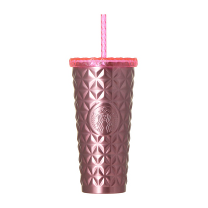 Starbucks Japan Color Your Summer 2026 Stainless Steel Cold Cup Tumbler Pink 591ml
