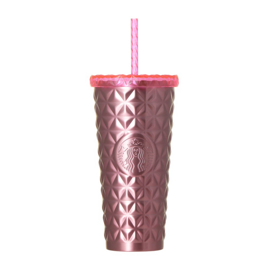 Starbucks Japan Color Your Summer 2026 Stainless Steel Cold Cup Tumbler Pink 591ml