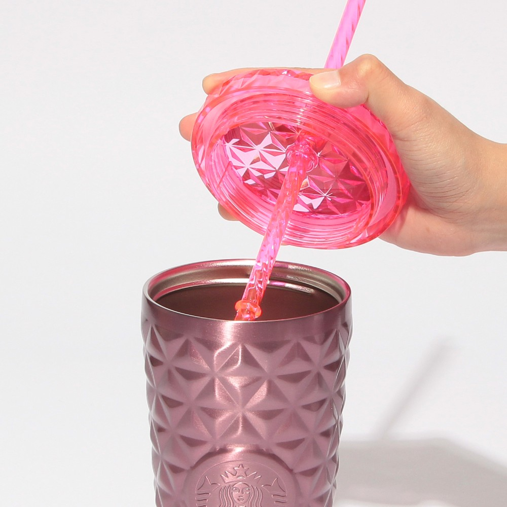 Starbucks Japan Color Your Summer 2026 Stainless Steel Cold Cup Tumbler Pink 591ml