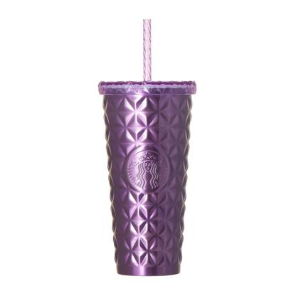 Starbucks Japan Color Your Summer 2026 Stainless Steel Cold Cup Tumbler Purple 591ml