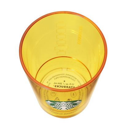 Starbucks Japan Color Your Summer 2026 Logo Cold Cup Yellow 384ml