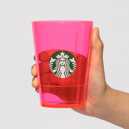 Starbucks Japan Color Your Summer 2026 Logo Cold Cup Pink 384ml