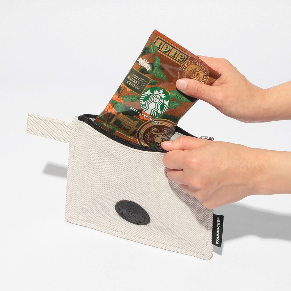 Starbucks Japan Summer 2026 Logo Pouch Gift Set Black Size M