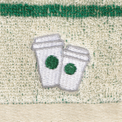 Starbucks Japan Summer 2026 Border Green Towel Handkerchief Gift Set