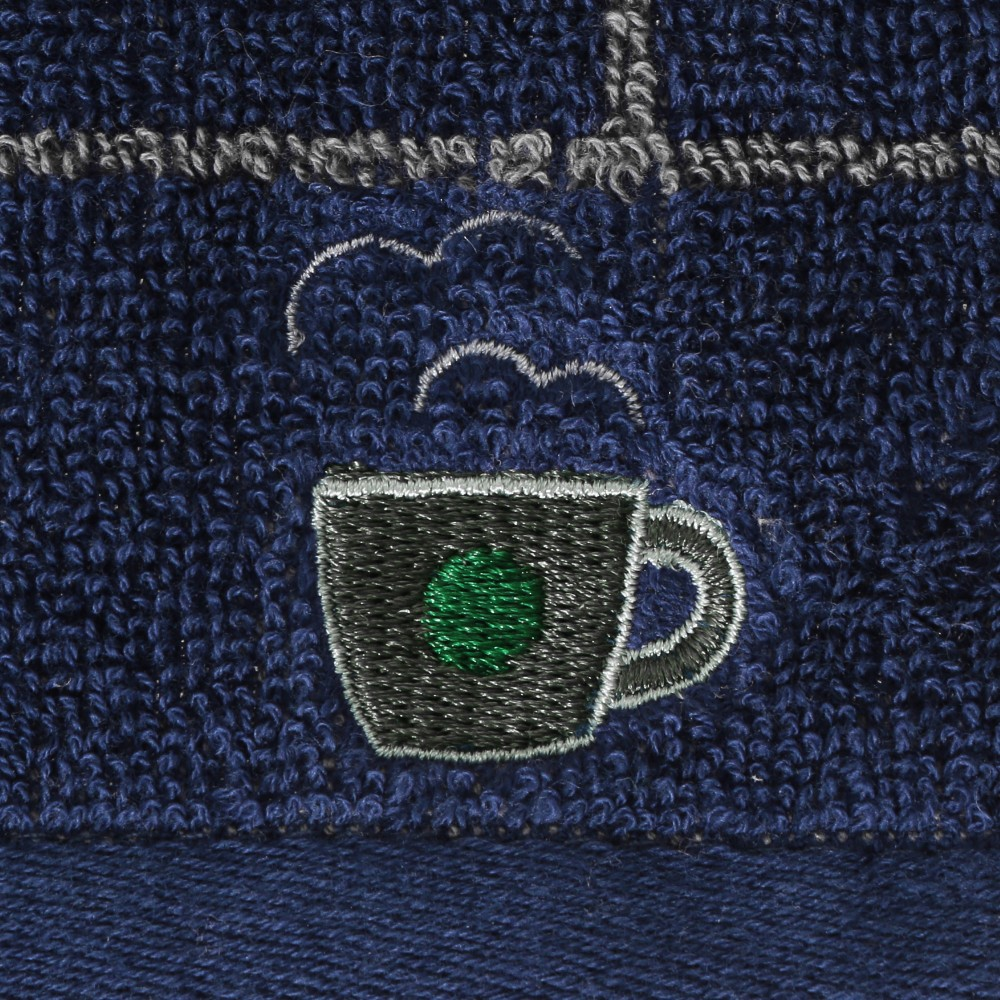 Starbucks Japan Summer 2026 Checkered Navy Towel Handkerchief Gift Set