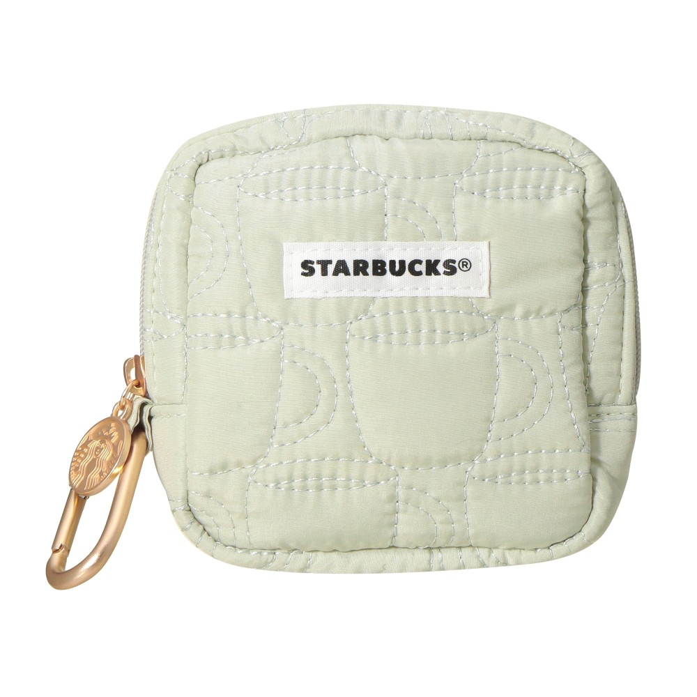 Starbucks Japan Summer 2026 Quilted Pouch Gift Set Mug Green S