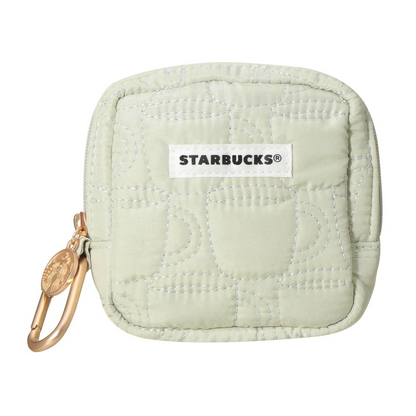 Starbucks Japan Summer 2026 Quilted Pouch Gift Set Mug Green S