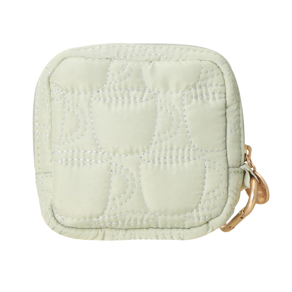 Starbucks Japan Summer 2026 Quilted Pouch Gift Set Mug Green S