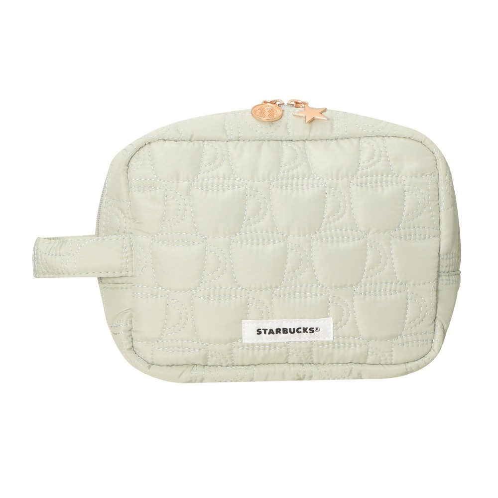 Starbucks Japan Summer 2026 Quilted Pouch Gift Set Mug Green M