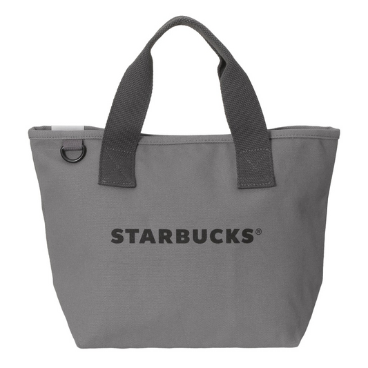 Starbucks Japan Summer 2026 Canvas Tote Bag Gray Size S