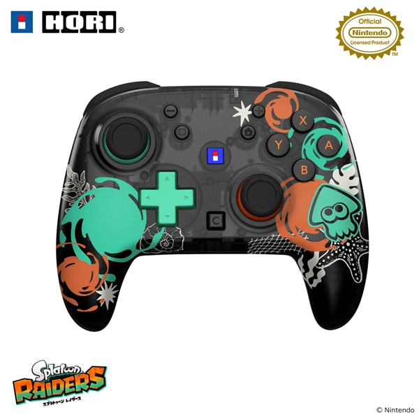 Splatoon Raiders Wireless HORIPAD TURBO Controller for Nintendo Switch 2