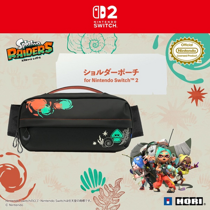 PSL HORI Splatoon Raiders Shoulder Pouch for Switch 2 July31 Release new
