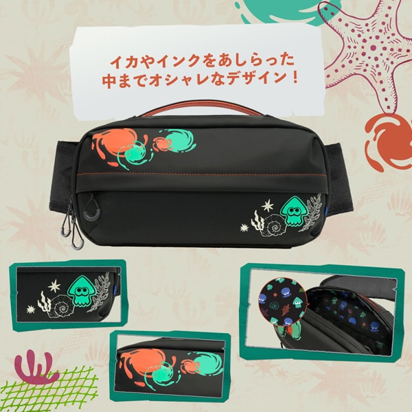 PSL HORI Splatoon Raiders Shoulder Pouch for Switch 2 July31 Release new