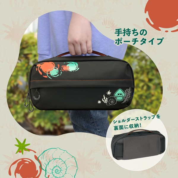PSL HORI Splatoon Raiders Shoulder Pouch for Switch 2 July31 Release new