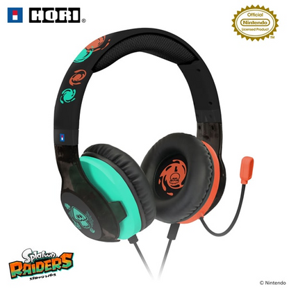 PSL Splatoon Raiders HORI Gaming Headset Standard for Nintendo Switch 2
